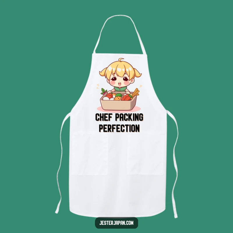 Funny Bento Packer Apron: Kitchen Meal Prep Master, Hilarious Funny Gift for Cooks