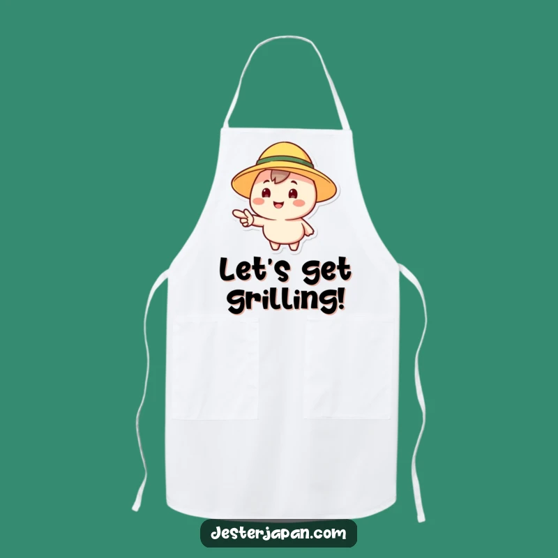Funny Chef's Hat Apron: Humorous Kitchen Gift for Cheerful Cooks