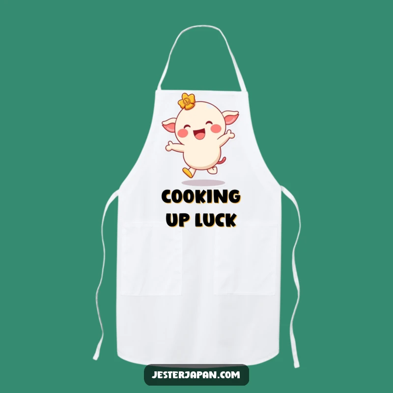 Funny Lucky Charm Apron - Cheerful Kitchen Humor and Lucky Chef Gift