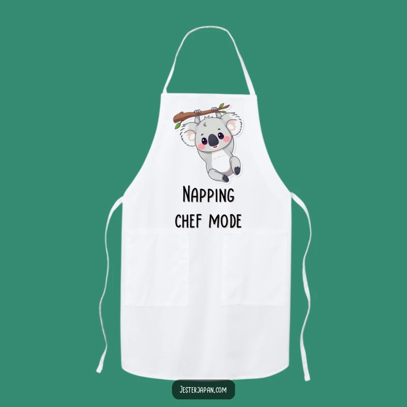 Funny Koala Upside Down Apron: Cook with Leisure & Hilarious Style