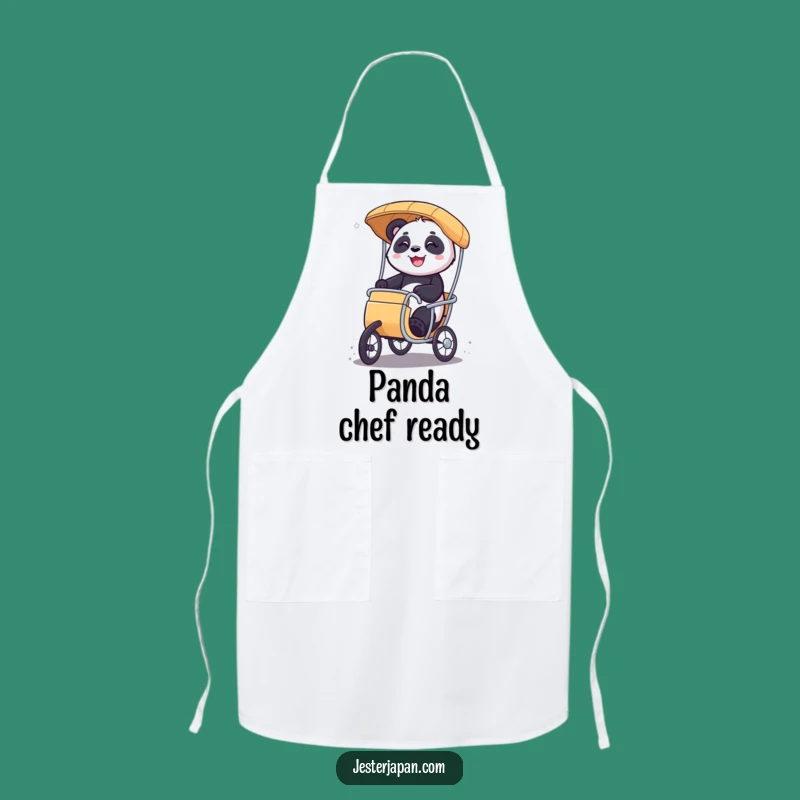 Funny Panda Apron: Rickshaw Chef Glee, Practical Funny Gift