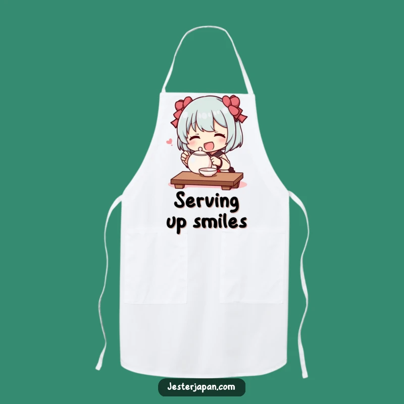 Funny Tiny Tea Ceremony Apron - Serve Up Smiles with Grace!