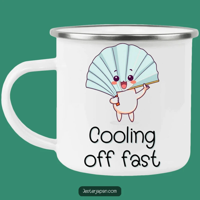 Funny Fan Camping Mug: Trailside Surprise, Flourish Camp Gift!