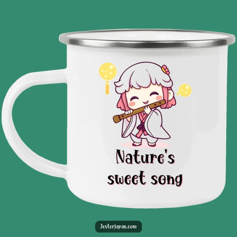 Funny Kawaii Campfire Concert Mug - Hilarious Outdoor Music Gift