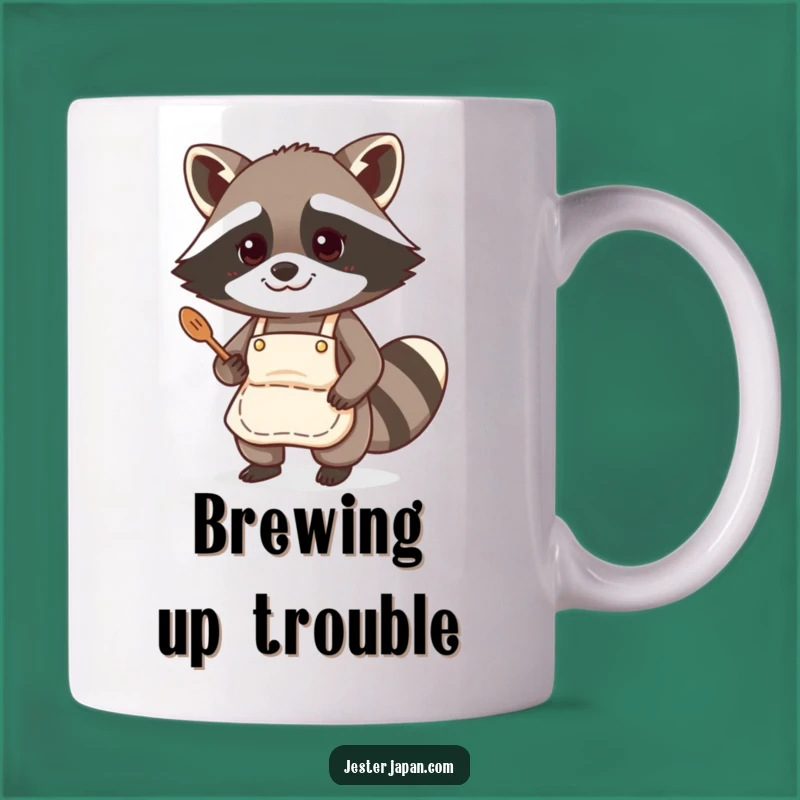 Funny Raccoon Chef Mug: Gourmet Mess & Hilarious Kitchen Gift