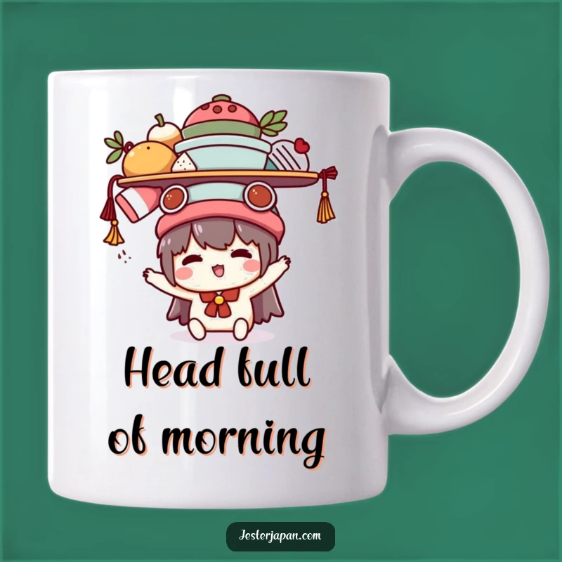 Funny Kawaii Balancing Act Mug: A Hilarious Juggling Adventure
