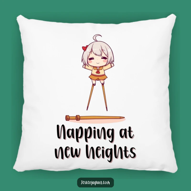 Funny Chopstick Stilts Pillow - Comfy & Hilarious Accent for Food Lovers