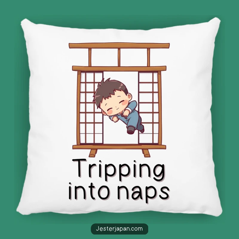 Funny Chibi Shoji Trip Pillow - Comfy & Hilarious Decor