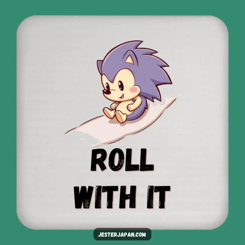 Funny Hedgehog Rolling Coaster Set - Protect Surfaces with Smiles Gift