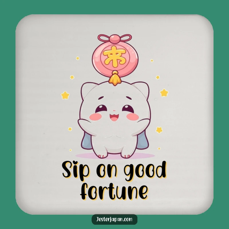 Funny Lucky Charm Coaster: Delighted Character Protection for Your Surfaces