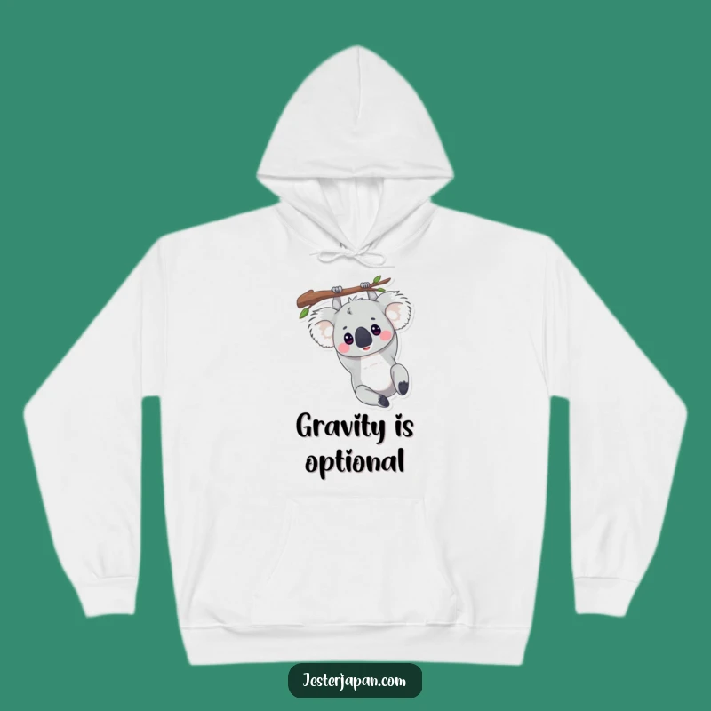 Cozy Funny Koala Upside Down Hoodie: Ultimate Relaxation & Hilarious Warmth