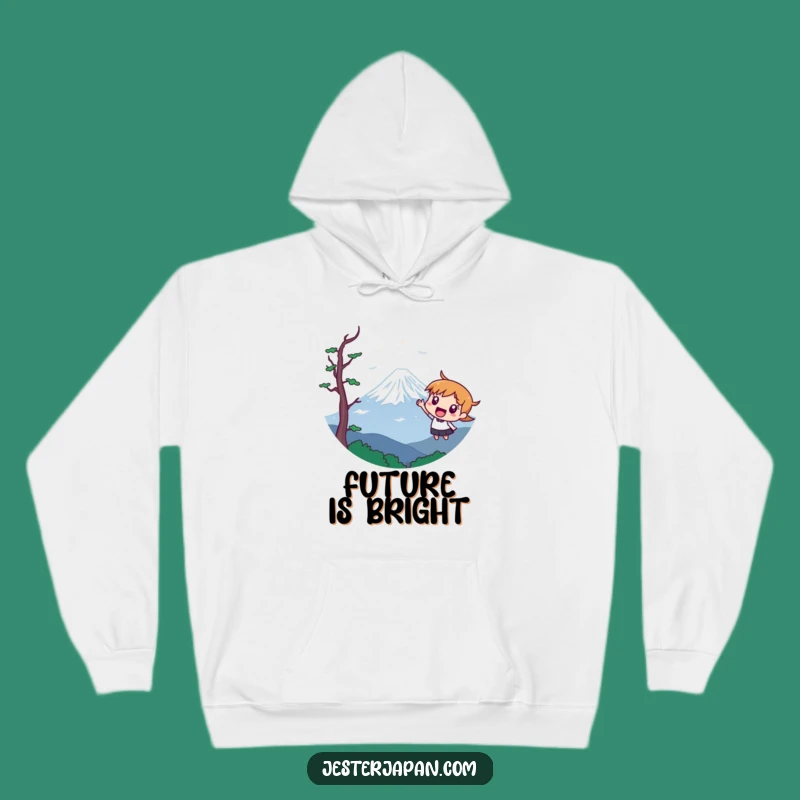 Funny Fuji Trekker Hoodie: Cozy and Inspiring Apparel for Adventurers