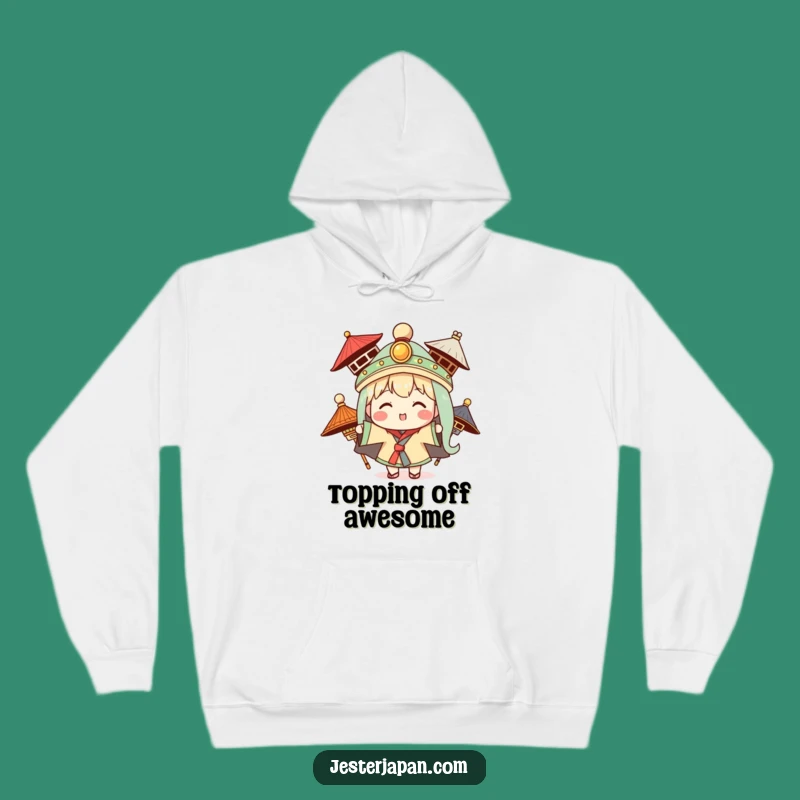 Funny Kawaii Headwear Adventure Hoodie - Cozy & Hilarious Style Wear