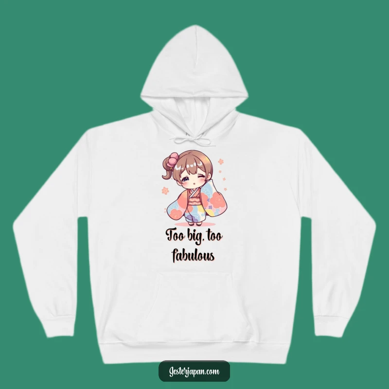 Funny Kimono Hoodie: Cozy & Hilarious Oversized Character Apparel Gift