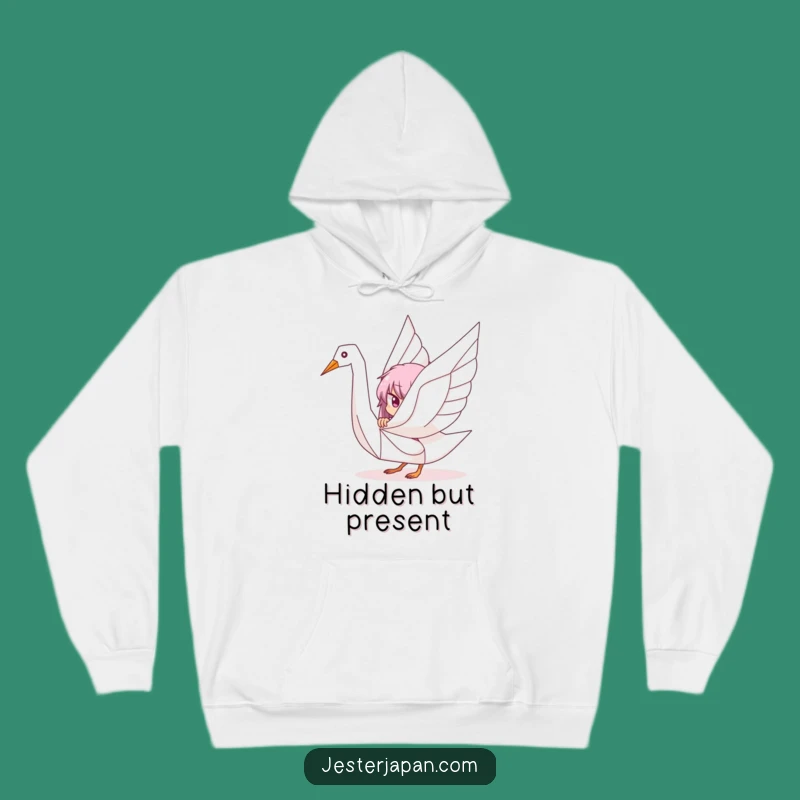 Funny Origami Crane Hoodie - Cozy & Playful Artistic Gift