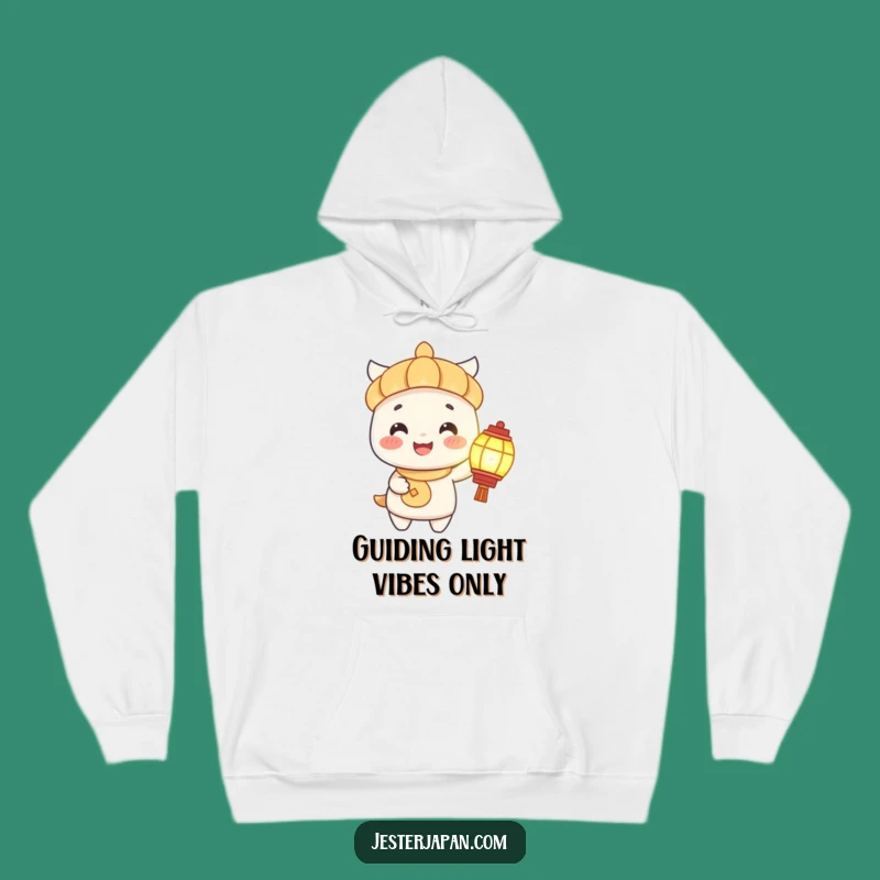 Funny Lantern Character Hoodie: Cozy Up With This Cheerful Funny Gift