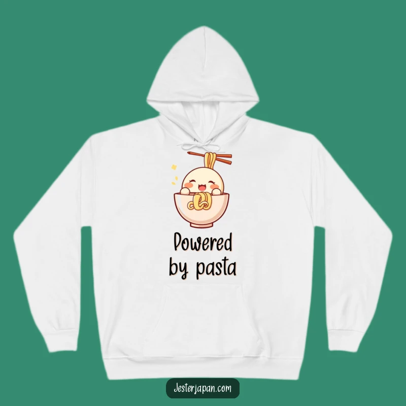 Cozy Funny Kawaii Noodle Slurp Hoodie: Warmth for Your Inner Foodie