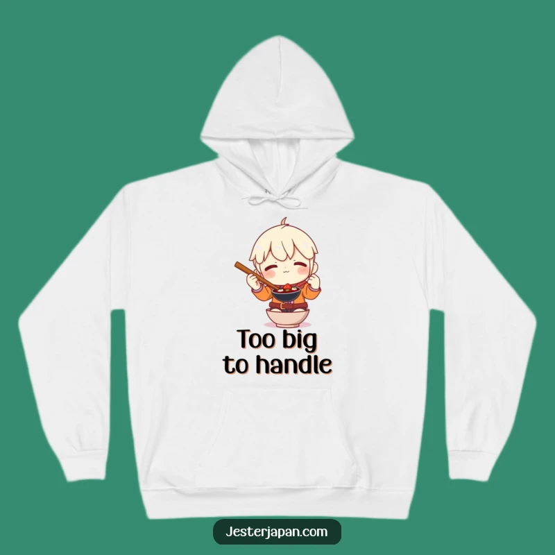 Funny Oversized Chopsticks Hoodie: Cozy and Hilarious Apparel for Food Lovers