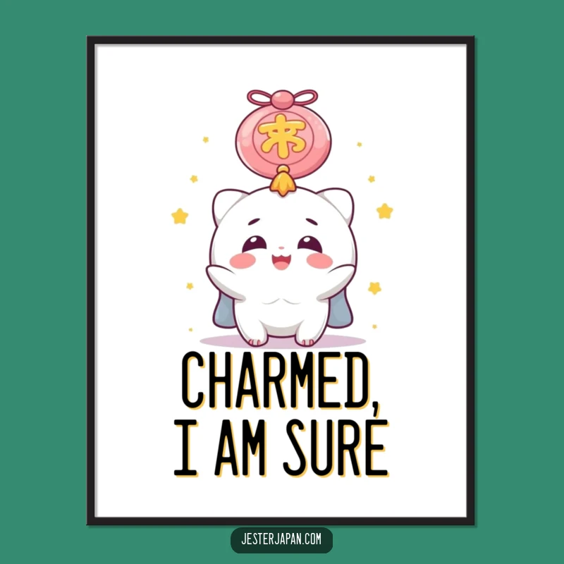 Free Printable Wall Art: Lucky Charm Character Funny Downloadable Decor Gift