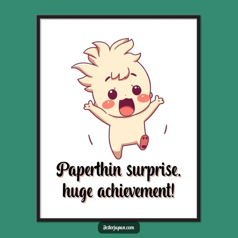Free Printable Wall Art Surprise Crane - Funny Downloadable Art