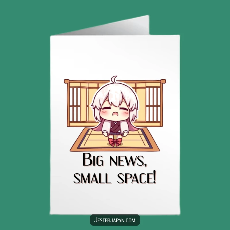 Free Printable Congrats Card: Tiny Tatami Funny Downloadable Gift