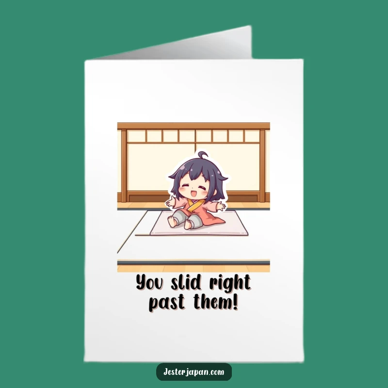 Free Printable Congrats Card: Tatami Slider, Smooth Downloadable
