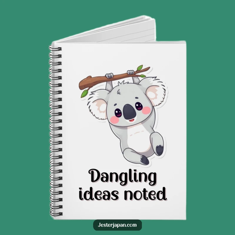 Funny Koala Upside Down Notebook: Jot Down Ideas with Hilarious Calm