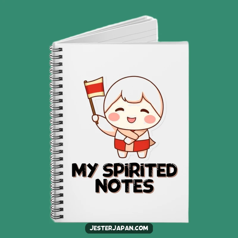 Funny Kokeshi Doll Notebook: Jot Down Ideas with Cheerful Flair