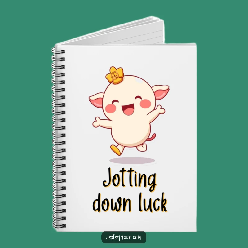 Funny Lucky Charm Notebook - Creative Journaling with Playful Luck Gift
