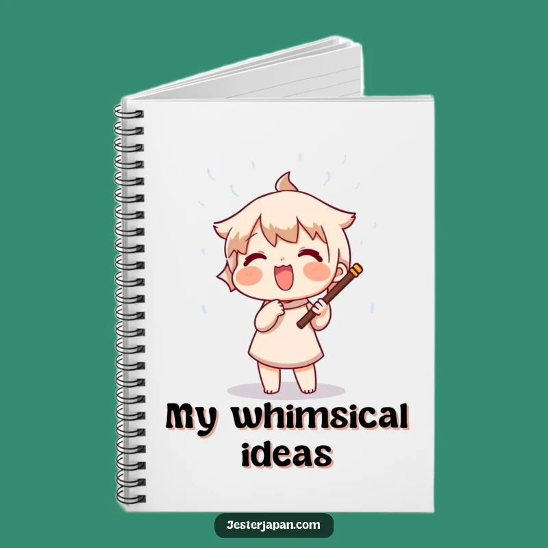 Funny Rain Stick Notebook - Whimsical Journal for Creative Thoughts