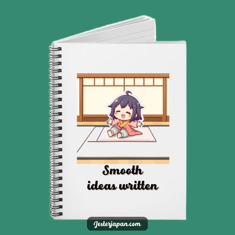 Funny Tatami Slider Notebook: Jot Down Smooth Ideas, Great Funny Gift for Thinkers