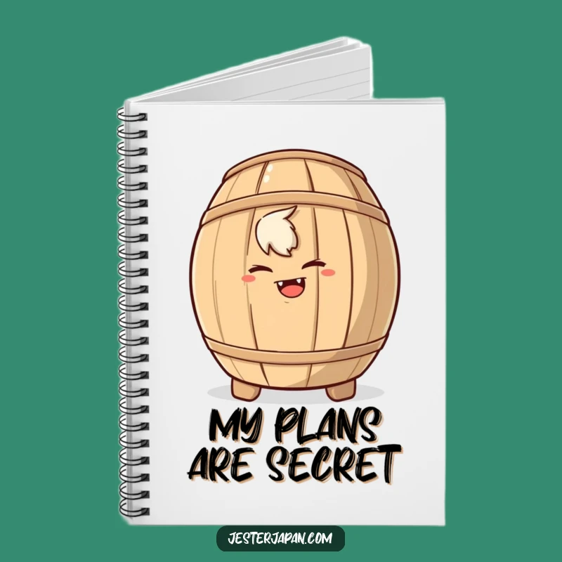 Funny Secret Plans Notebook: Humorous Gift for Mischievous Minds