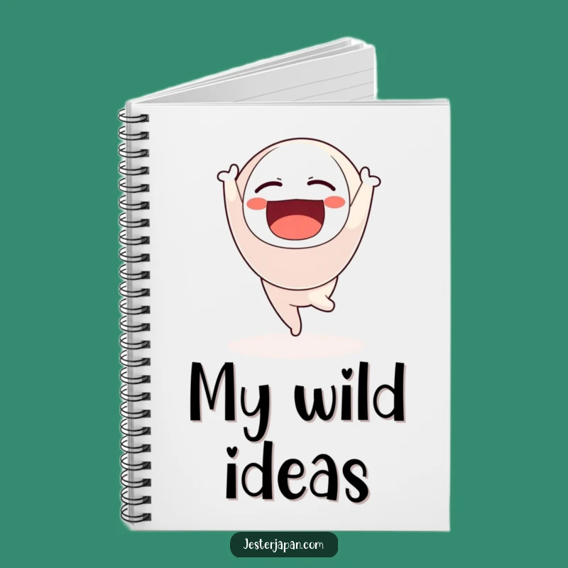 Funny Daruma Goal Getter Notebook - Hilarious & Motivational Journal