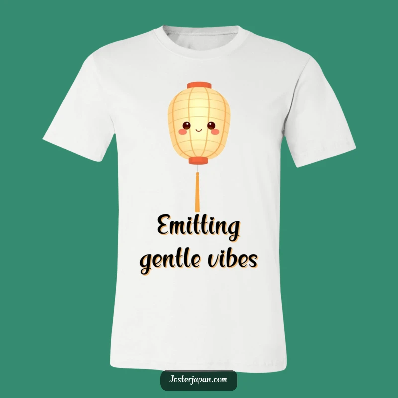 Funny Paper Lantern Tee - Serene Character and Soft Glow Shirt Gift