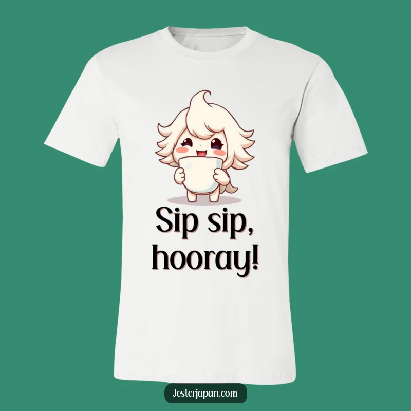 Funny Happy Drinker T-Shirt - Hilarious Comfort Tee for Cozy Moments