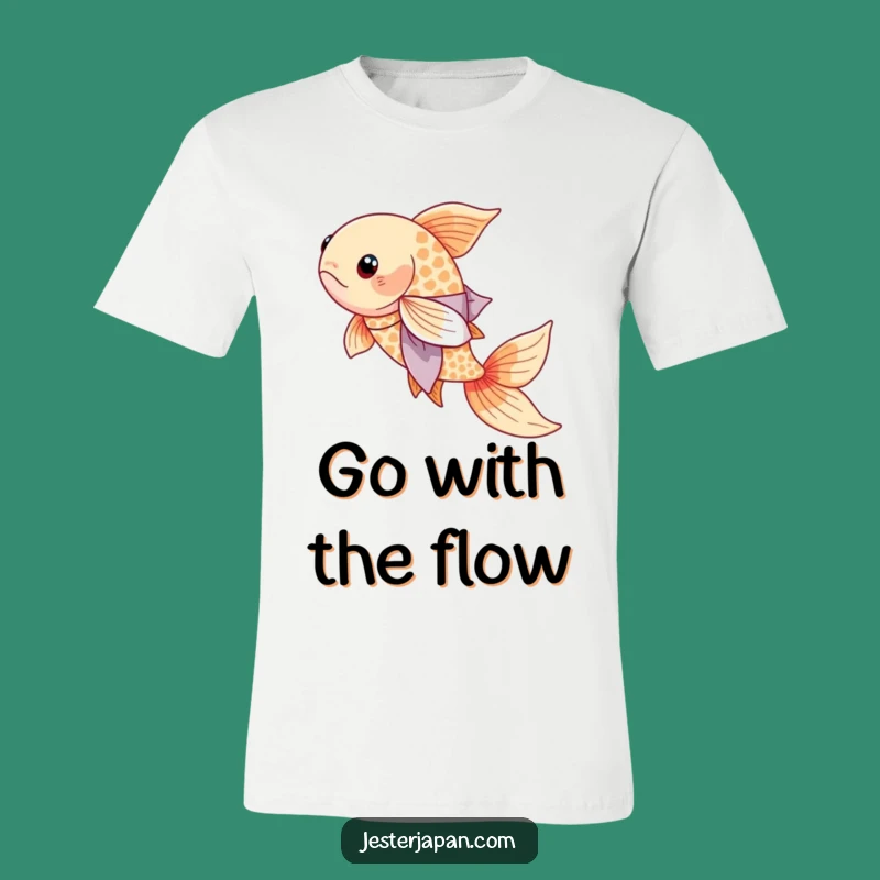 Funny Koi Kimono T-Shirt: Graceful Fish, Stylish Japanese Apparel Gift
