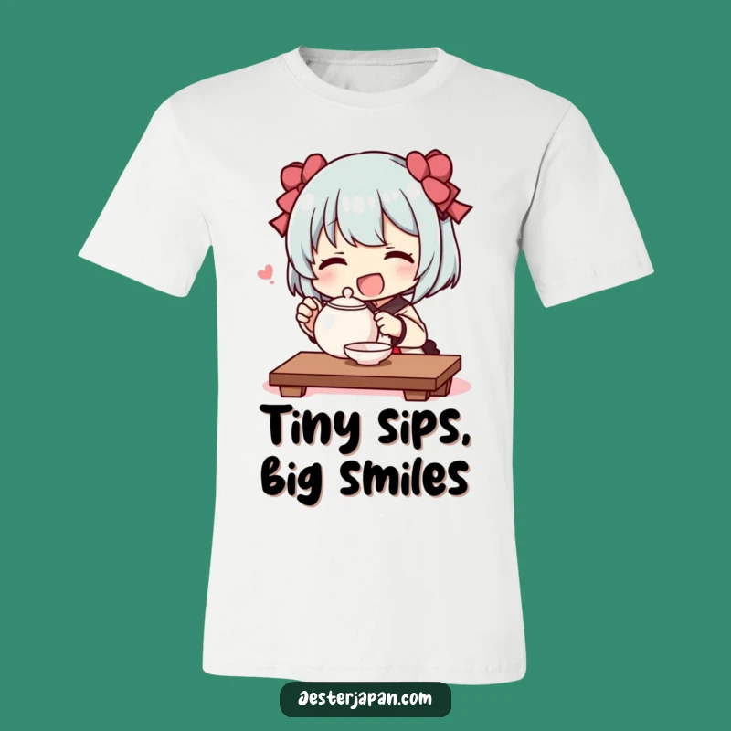 Funny Tiny Tea Ceremony Tee - Brew Up Some Smiles!