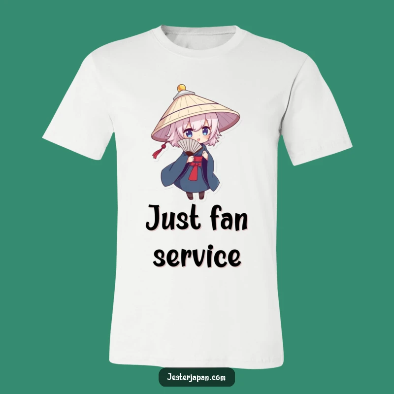 Funny Posed Fan Dancer Tee, Traditional Hat Character - Awesome Funny Gift