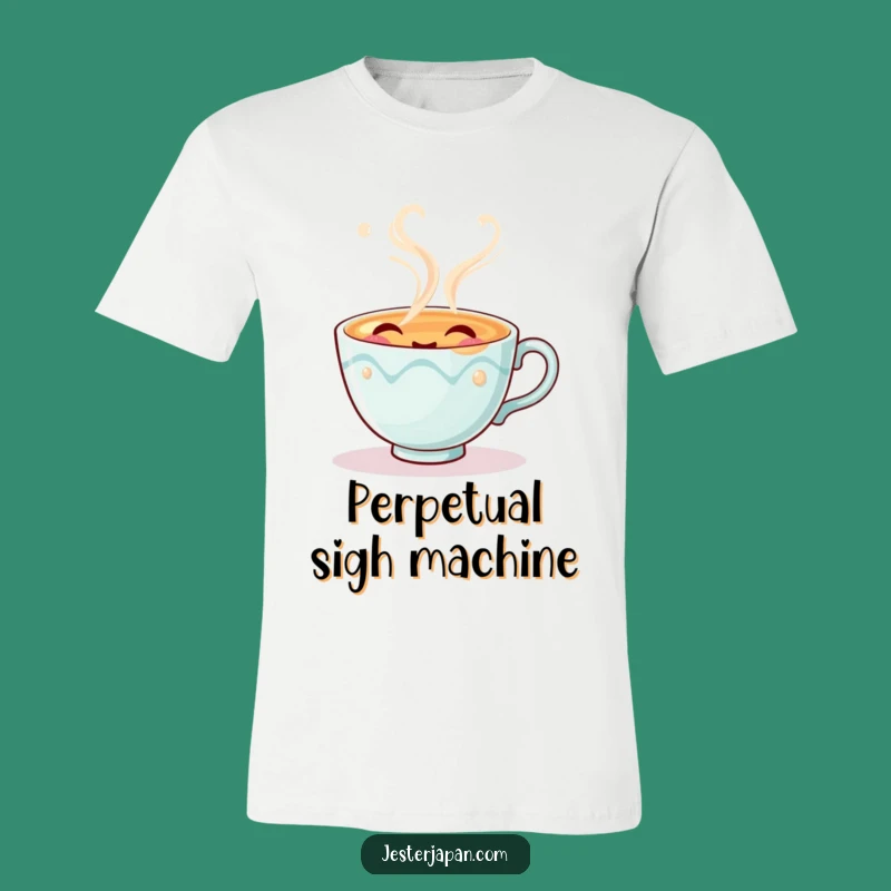 Funny Tea Cup T-Shirt - Comfy and Hilarious Wear for Tea Enthusiasts