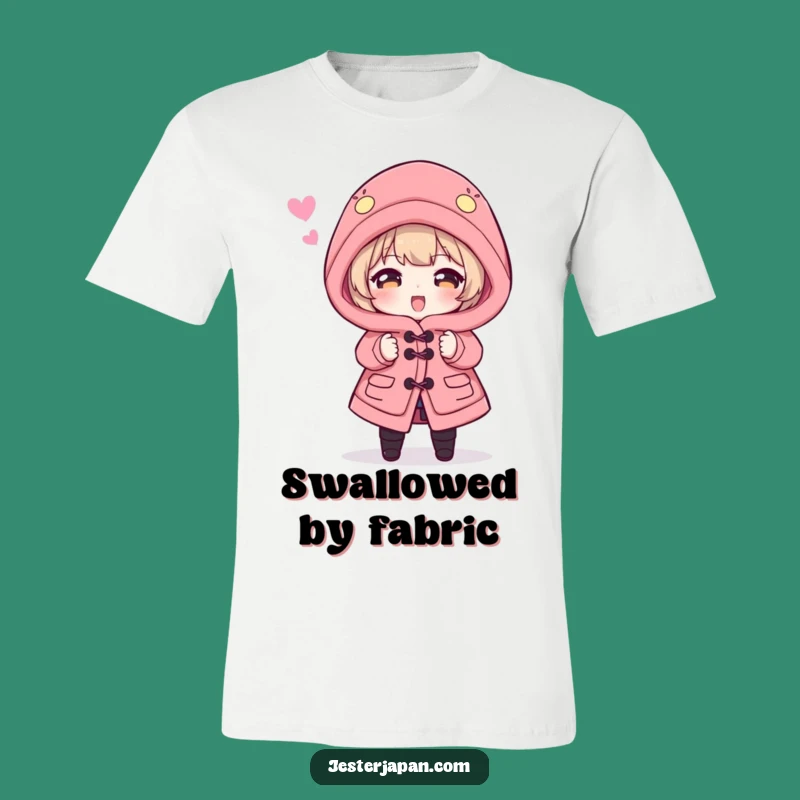 Funny Oversized Happi Coat T-Shirt: Hilarious Character Fashion Fail, Perfect Funny Gift