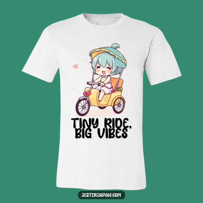 Funny Rickshaw Rider T-Shirt - Hilarious Travel Tee for Urban Explorers