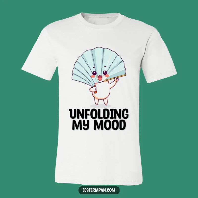 Funny Fan T-Shirt: Surprise Face Reveal, Flourish Fun - Novelty Gift!