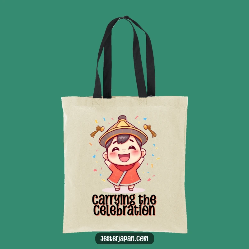 Funny Confetti Character Tote Bag: Carry Your Fun in This Hilarious Traditional Hat Bag