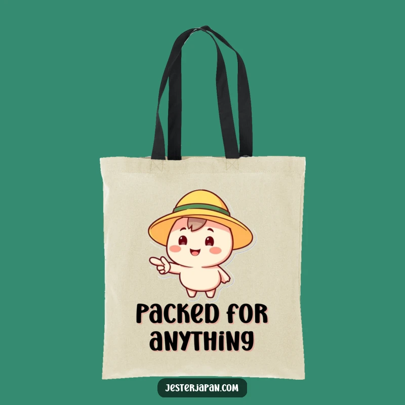 Funny Journey Tote Bag: Cheerful & Humorous Gift for Outings