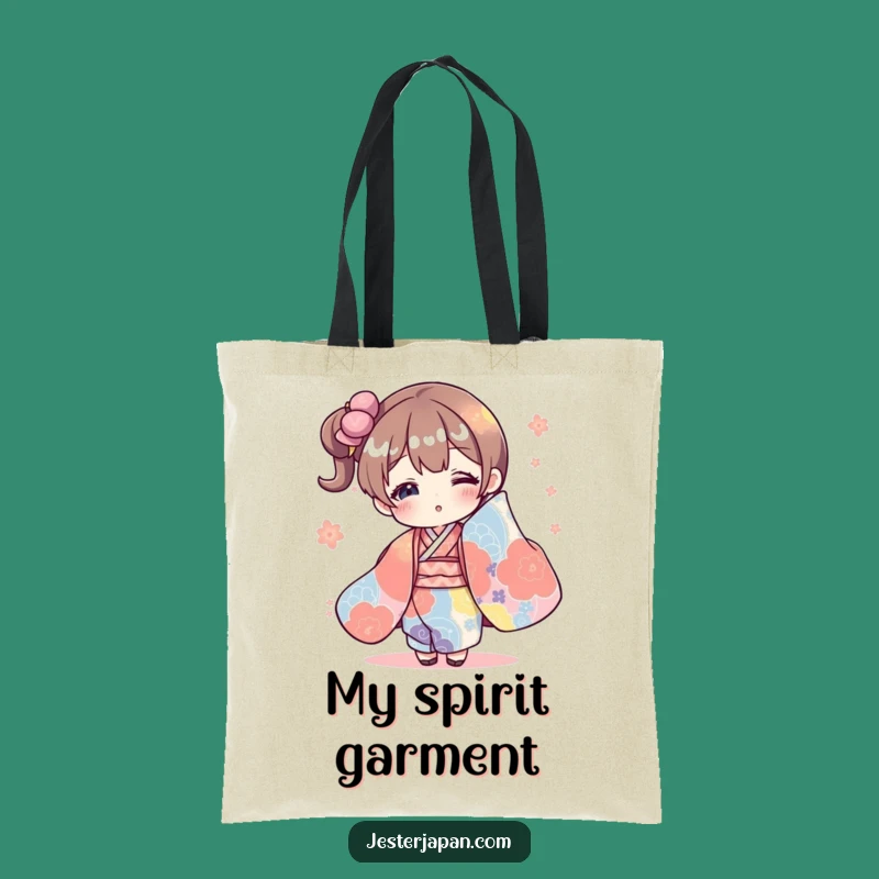 Funny Kimono Tote Bag: Stylish & Hilarious Oversized Character Carryall Gift