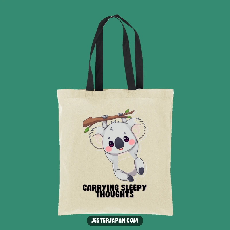 Funny Koala Upside Down Tote Bag: Carry Your Essentials with Hilarious Ease