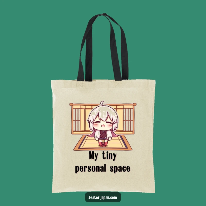 Funny Tatami Mat Struggle Tote Bag: Comical Carry-All, Stylish Funny Gift