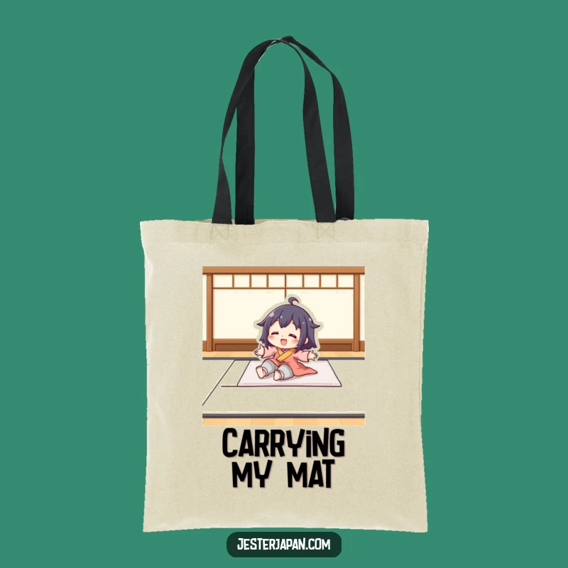 Funny Tatami Slider Tote Bag: Carry Your Smooth Style, Whimsical Funny Gift