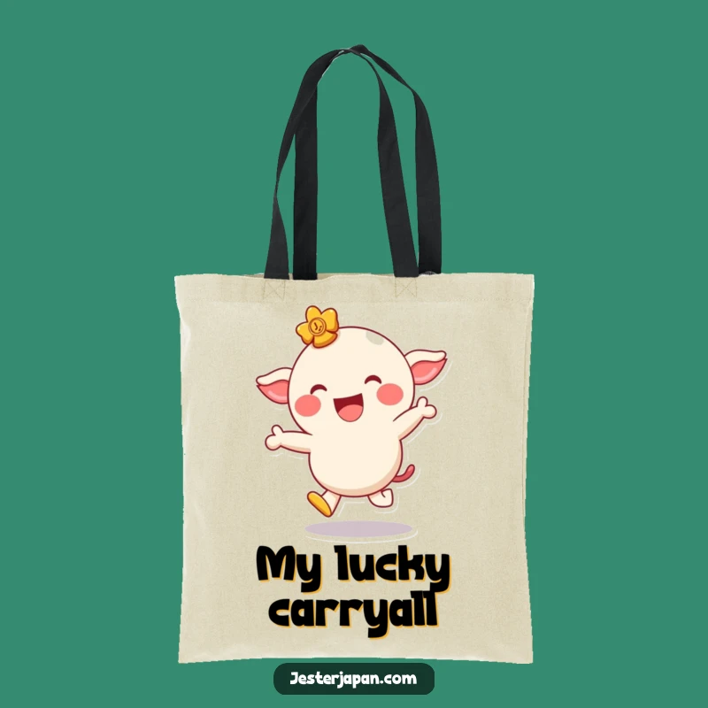 Funny Lucky Charm Tote Bag - Stylish Humor for Everyday Luck Gift